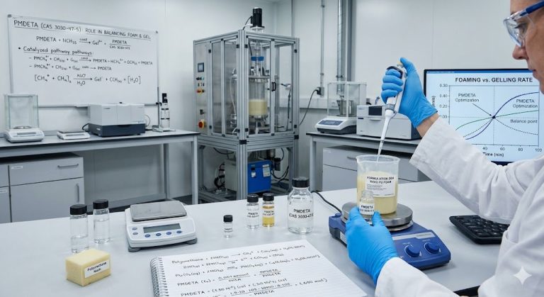 How Does PMDETA Balance the Foaming and Gel Reactions in Rigid PU Foams?